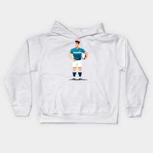 Rugby Player Kids Hoodie